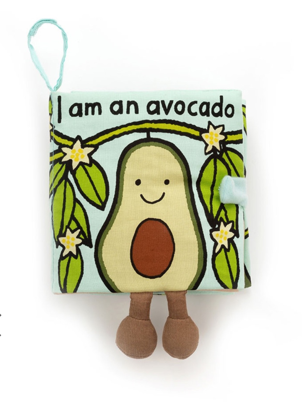 Jellycat Avocado Crinkle Book - Retired